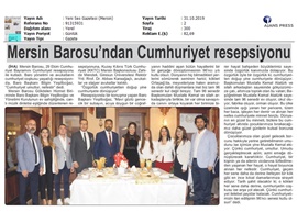 BASINDA BAROMUZ (Yeşilboğaz: "Cumhuriyet Umuttur, Nefestir")