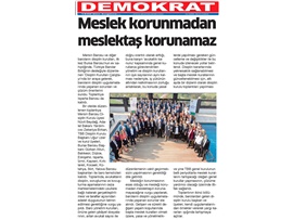 BASINDA BAROMUZ (Baroların Disiplin Kurulları Çalıştayı Yapıldı)