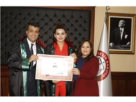 31 STAJYER AVUKATIMIZ CÜBBE GİYDİ