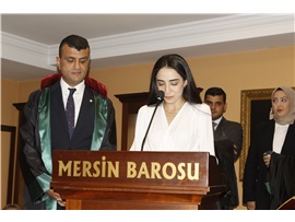 31 STAJYER AVUKATIMIZ CÜBBE GİYDİ