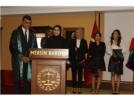 31 STAJYER AVUKATIMIZ CÜBBE GİYDİ