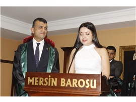 31 STAJYER AVUKATIMIZ CÜBBE GİYDİ