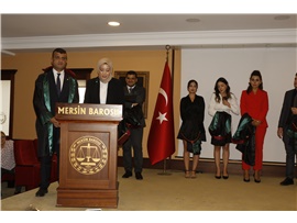 31 STAJYER AVUKATIMIZ CÜBBE GİYDİ