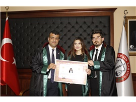 31 STAJYER AVUKATIMIZ CÜBBE GİYDİ