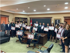31 STAJYER AVUKATIMIZ CÜBBE GİYDİ