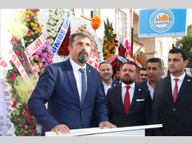 BARO BAŞKANIMIZ AV. BİLGİN YEŞİLBOĞAZ, MARDİNLİ GİRİŞİMCİ İŞ İNSANLARI DERNEĞİ’NİN AÇILIŞINI YAPTI