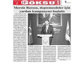BASINDA BAROMUZ (Baromuzdan Depremzedelere Yardım Kampanyası)