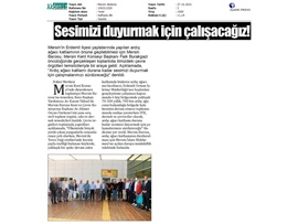 Ardıç ağacı katliamını durdurmak için bir araya geldiler