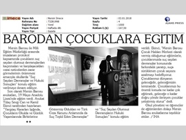 BASINDA BAROMUZ (19 Mayıs Anadolu Lisesi'nde Eğitim: "Çocuklar Dünyanın Geleceğidir" )
