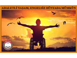 YEŞİLBOĞAZ:  “ENGELE TAKILAN HER HAK, İHLAL EDİLMİŞTİR”