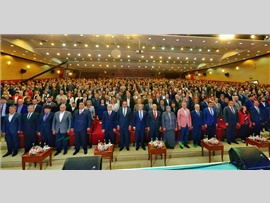 Baro Başkanımız ,Mersin Büyük Şehir Belediyesinin 3 yıllık hizmet ve yeni projeleri programına katıldı