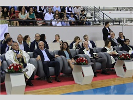 BAŞKAN YARDIMCIMIZ AV. FATMA DEMİRCİOĞLU, GENÇLERİN MEZUNİYET SEVİNCİNE ORTAK OLDU