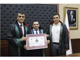 8 STAJYER AVUKATIMIZ, AVUKATLIK RUHSATNAMESİNİ ALDI