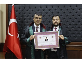 8 STAJYER AVUKATIMIZ, AVUKATLIK RUHSATNAMESİNİ ALDI
