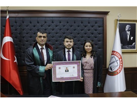 8 STAJYER AVUKATIMIZ, AVUKATLIK RUHSATNAMESİNİ ALDI