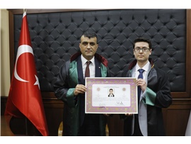 8 STAJYER AVUKATIMIZ, AVUKATLIK RUHSATNAMESİNİ ALDI