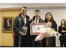 8 STAJYER AVUKATIMIZ, AVUKATLIK RUHSATNAMESİNİ ALDI