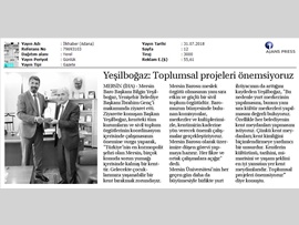 BASINDA BAROMUZ (Baro Başkanımız Av. Bilgin Yeşilboğaz, Yenişehir Bld. Bşk. İbrahim Genç'i Ziyaret Etti)