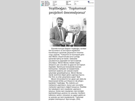 BASINDA BAROMUZ (Baro Başkanımız Av. Bilgin Yeşilboğaz, Yenişehir Bld. Bşk. İbrahim Genç'i Ziyaret Etti)