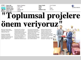 BASINDA BAROMUZ (Baro Başkanımız Av. Bilgin Yeşilboğaz, Yenişehir Bld. Bşk. İbrahim Genç'i Ziyaret Etti)
