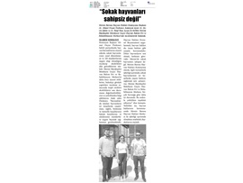 BASINDA BAROMUZ (Sokak Hayvanları Sahipsiz Değil)