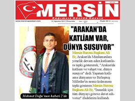 BASINDA BARO (Başkanımızın Arakan Katliamı Açıklaması) 31.08.2017