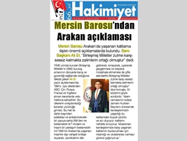 BASINDA BARO (Başkanımızın Arakan Katliamı Açıklaması) 31.08.2017
