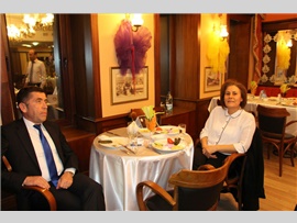 Baro Başkanımız Av.Ali ER, Türk sanat müziği fasıl gecesine katıldı.