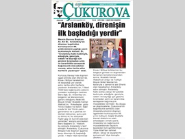 BASINDA BAROMUZ (Baro Başkanımızın, Arslanköy'ün Kurtuluşunun Yıldönümü Mesajı)