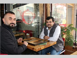 BAROMUZ GELENEKSEL TAVLA TURNUVASI DÜZENLEDİ