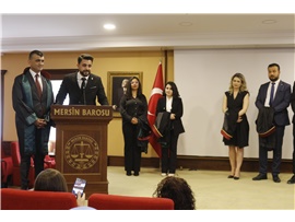 STAJYER AVUKATLARIMIZ CÜBBE GİYDİ