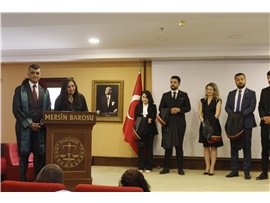 STAJYER AVUKATLARIMIZ CÜBBE GİYDİ