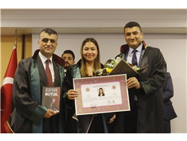 STAJYER AVUKATLARIMIZ CÜBBE GİYDİ