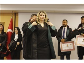 STAJYER AVUKATLARIMIZ CÜBBE GİYDİ