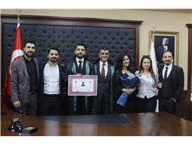 STAJYER AVUKATLARIMIZ CÜBBE GİYDİ