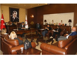 AGİT'DEN  BAROMUZA ZİYARET