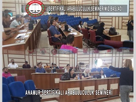 ARABULUCULUK SERTİFİKALI EĞİTİM PROGRAMI