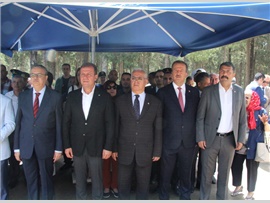 BARO BAŞKANIMIZ AV. BİLGİN YEŞİLBOĞAZ ŞEHİTLİĞİ ZİYARET ETTİ