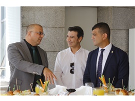 MERSİN ADLİYESİ'NDE BAYRAMLAŞMA