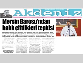 BASINDA BAROMUZ (Akdeniz Güçlenirse Mersin Kalkınır)