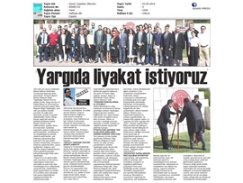 BASINDA BAROMUZ (Mersin Barosu 2019-2020 Adli Yıl Açılış Töreni Düzenledi)
