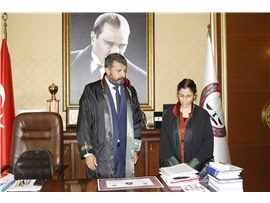 STJ. AVUKATIMIZ PELİN SÖZBİLİR YEMİN EDİP CÜBBE GİYDİ