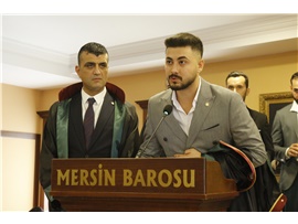 37 STAJYER AVUKATIMIZ CÜBBE GİYDİ