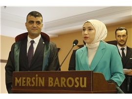 37 STAJYER AVUKATIMIZ CÜBBE GİYDİ
