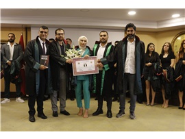 37 STAJYER AVUKATIMIZ CÜBBE GİYDİ