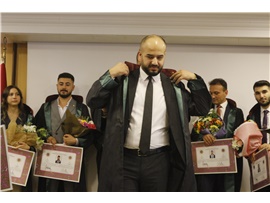 37 STAJYER AVUKATIMIZ CÜBBE GİYDİ