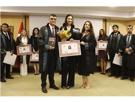37 STAJYER AVUKATIMIZ CÜBBE GİYDİ