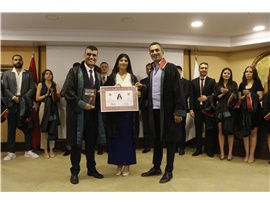 37 STAJYER AVUKATIMIZ CÜBBE GİYDİ