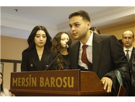 37 STAJYER AVUKATIMIZ CÜBBE GİYDİ