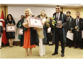 37 STAJYER AVUKATIMIZ CÜBBE GİYDİ